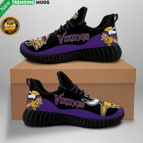 Minnesota Vikings Unisex Sneakers New Sneakers Custom Shoes Football Yeezy Boost Shoes & Sneaker