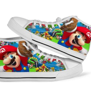 Mario Super Sluggers Sneakers High Top Shoes Shoes & Sneaker