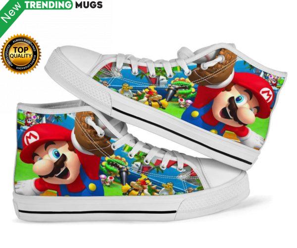 Mario Super Sluggers Sneakers High Top Shoes Shoes & Sneaker