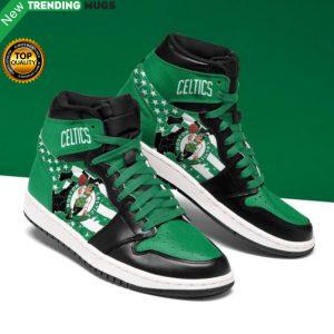 Boston Celtics Men Jordan Shoes Unique Basketball Custom Sneakers Shoes & Sneaker