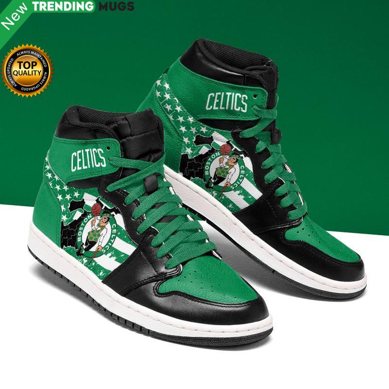Boston Celtics Men Jordan Shoes Unique Basketball Custom Boston Celtics Men Jordan Shoes Unique Basketball Custom