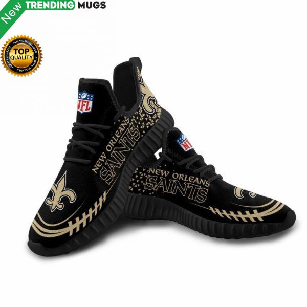 New Orleans Saints Unisex Sneakers New Sneakers Custom Shoes Football Yeezy Boost Shoes & Sneaker