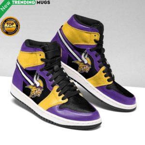 Minnesota Vikings 4 Unisex Air Jordan Custom Sneakers Shoes & Sneaker