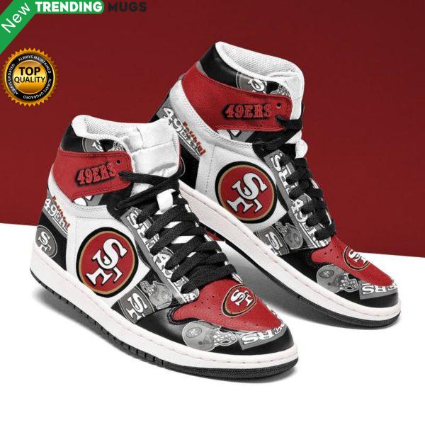 San Francisco 49Ers Men Jordan Shoes Unique Football Custom Sneakers Shoes & Sneaker