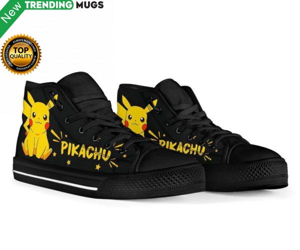 Pikachu Sneakers Pokemon High Top Shoes Fan Gift Pt20 Shoes & Sneaker