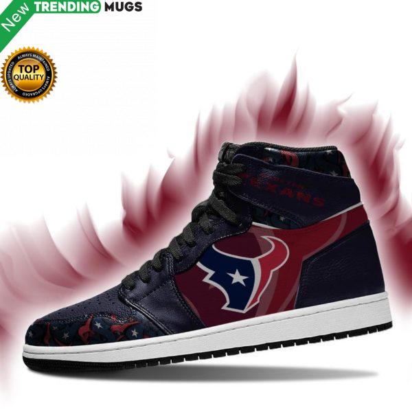 Houston Texans Men Jordan Shoes Unique Football Custom Sneakers Shoes & Sneaker