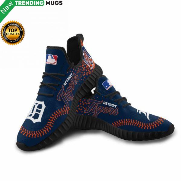 Detroit Tigers Unisex Sneakers New Sneakers Custom Shoes Baseball Yeezy Boost Shoes & Sneaker
