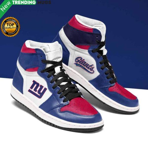 New York Giants Nfl Men Jordan Shoes Unique New York Giants Custom Sneakers Shoes & Sneaker