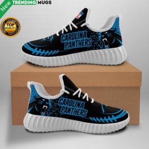 Carolina Panthers Unisex Sneakers New Sneakers Custom Shoes Football Yeezy Boost Shoes & Sneaker