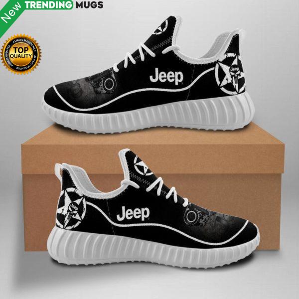 Jeep Car Sneakers Custom Shoes Jeep Truck Yeezy Boost Shoes & Sneaker