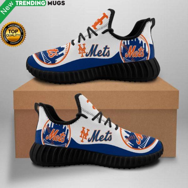 New York Mets Unisex Sneakers New Sneakers Custom Shoes Baseball Yeezy Boost Shoes & Sneaker