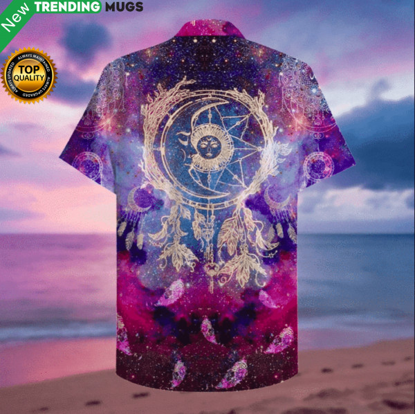 Galaxy Dreamcatcher Sun Hawaiian Shirt Jisubin Apparel