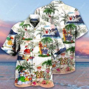 Amazing Snowman Hawaiian Shirt Jisubin Apparel