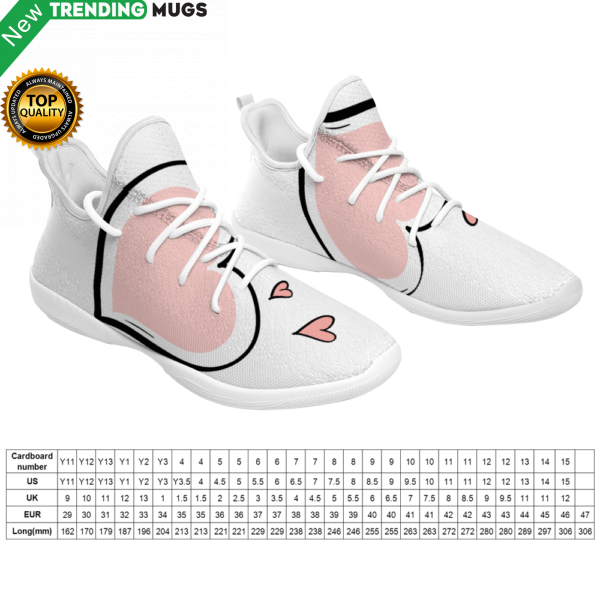 Valentine'S Heart Sneakers Shoes & Sneaker