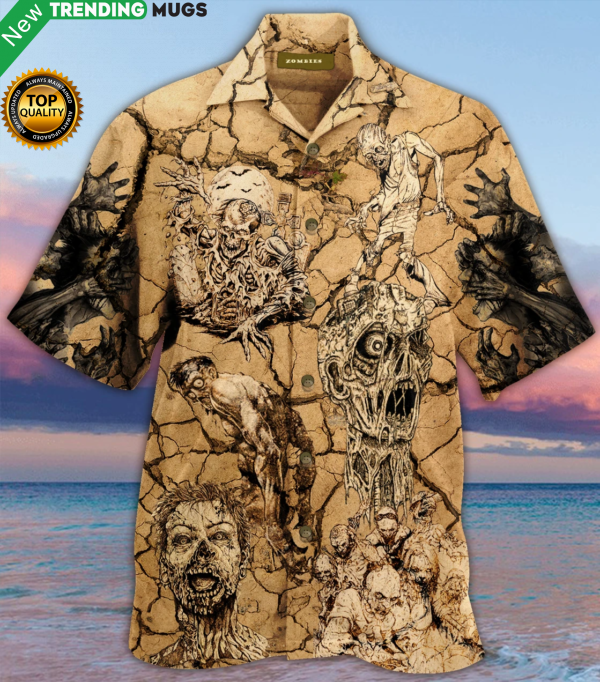 Amazing Zombies Hawaiian Shirt Jisubin Apparel