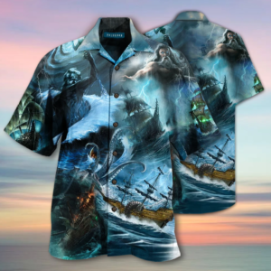 Amazing Poisedon Greek Mythology Unisex Hawaiian Shirt HW Jisubin Apparel