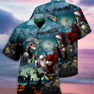 Christmas Santa Hawaiian Shirt Jisubin Apparel