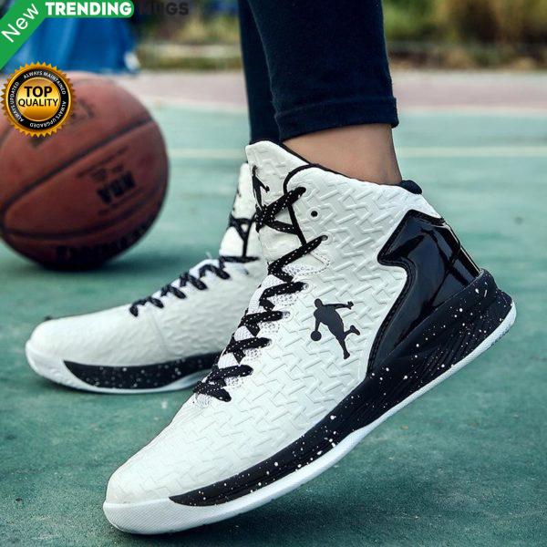 High Top Jordan Basketball Shoes 47 Men Outdoor Sneakers 46 Women Wear Resistant Cushioning Shoes Breathable Sport Shoes Unisex Shoes & Sneaker