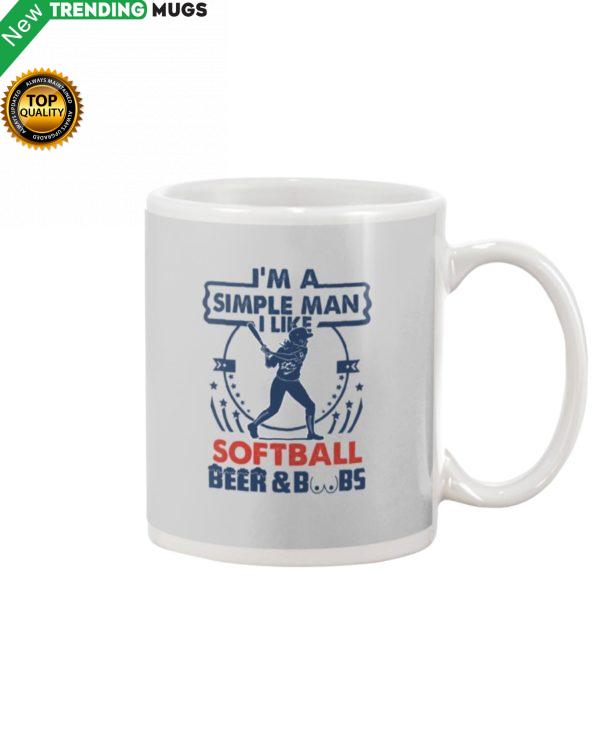 I'm A Simple Man Softball Mug Apparel