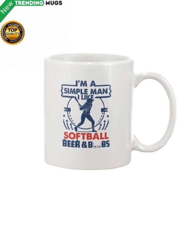 I'm A Simple Man Softball Mug Apparel