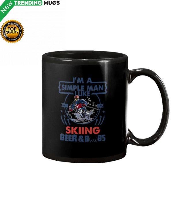 I'm A Simple Man Skiing Mug Apparel