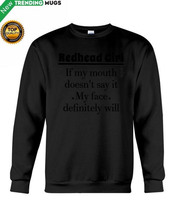 REDHEAD GIRL Shirt, Hoodie Apparel