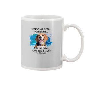 Beagle First steal your hear Mug Apparel