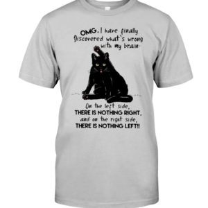 Black Cat Nothing Both Shirt, Hoodie Gift For Cat Lovers Apparel