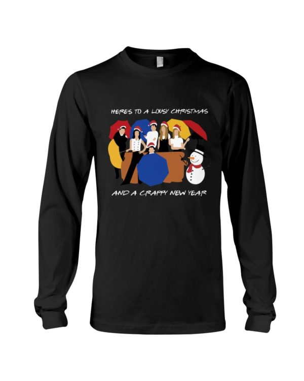 Here's To A Lousy Christmas And A Crappy New Year Shirt Jisubin Apparel