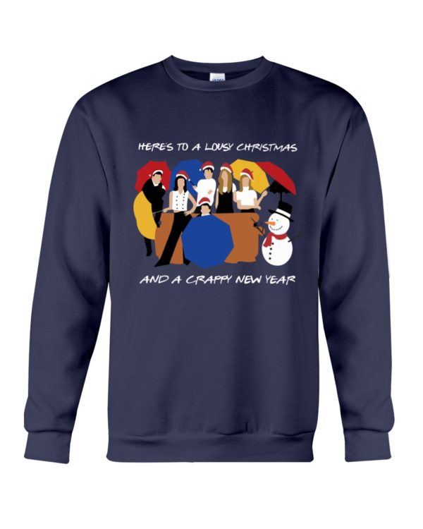 Here's To A Lousy Christmas And A Crappy New Year Shirt Jisubin Apparel