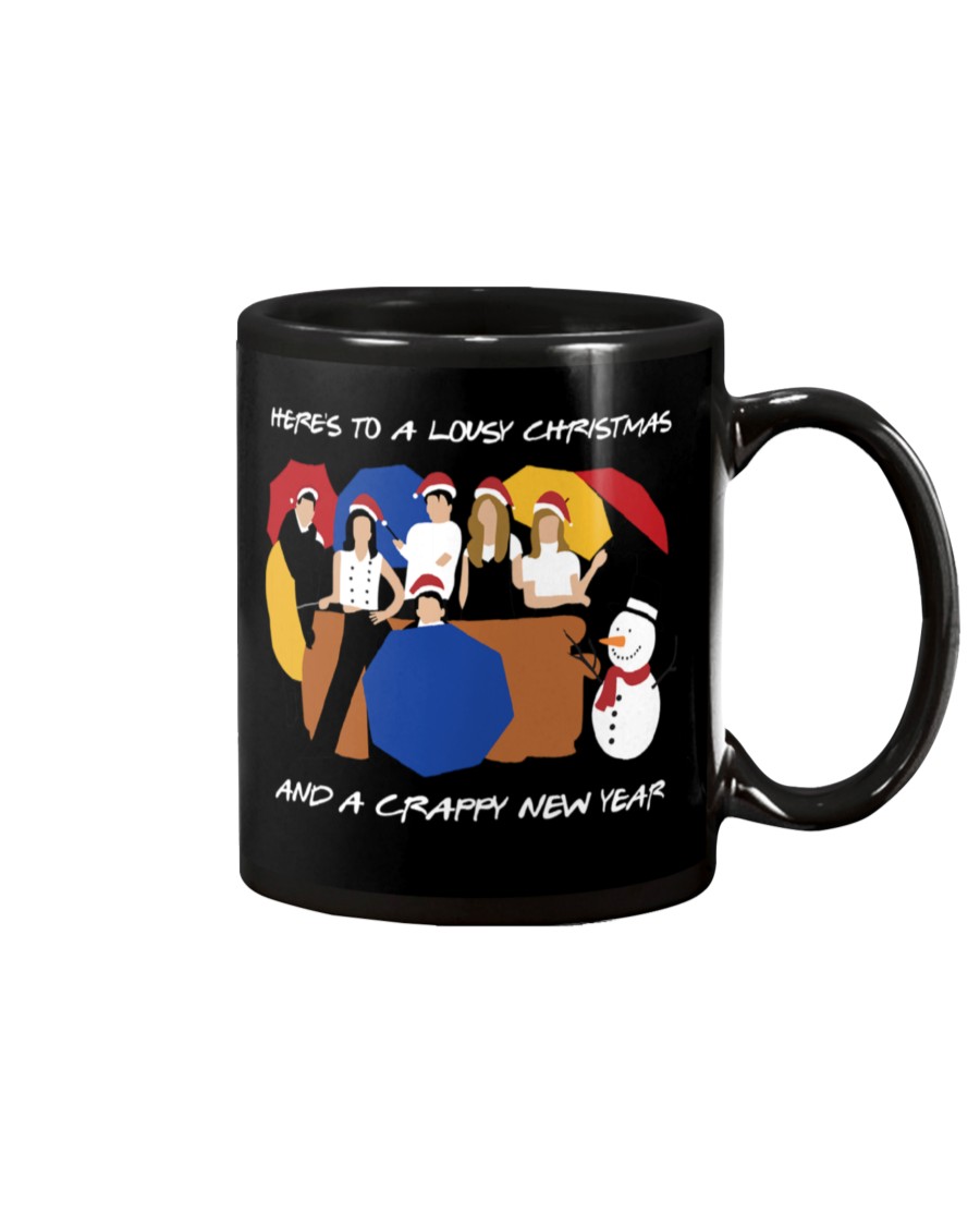 Here’s To A Lousy Christmas And A Crappy New Year Mug Apparel Here’s To A Lousy Christmas And A Crappy New Year Mug Apparel