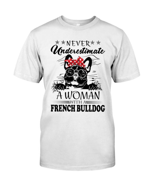 French Bulldog Woman Shirt, Hoodie Apparel