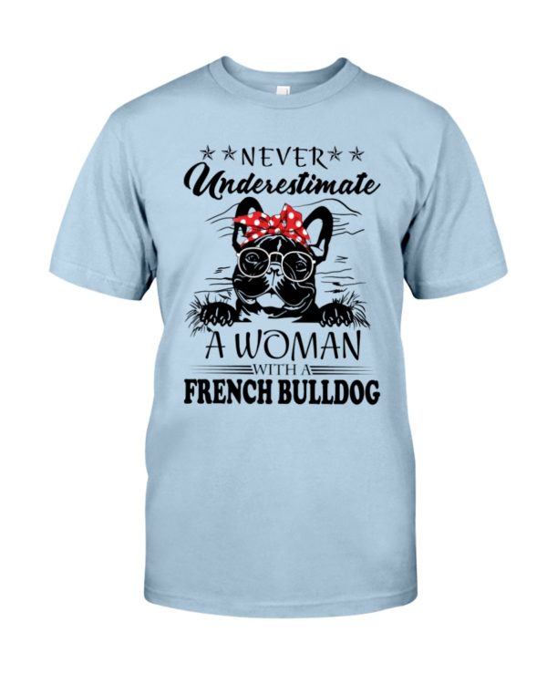 French Bulldog Woman Shirt, Hoodie Apparel