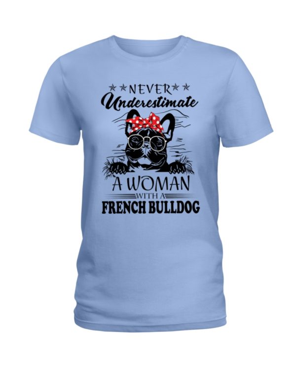 French Bulldog Woman Shirt, Hoodie Apparel