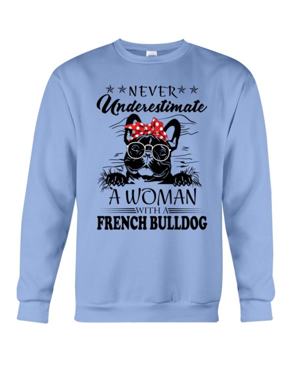 French Bulldog Woman Shirt, Hoodie Apparel