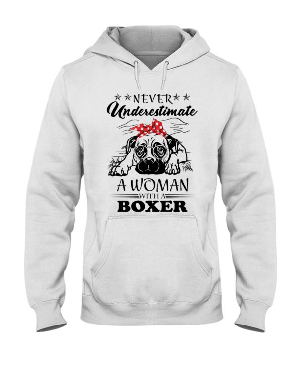 Boxer Woman Shirt, Hoodie Apparel