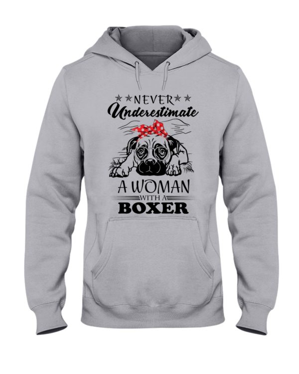 Boxer Woman Shirt, Hoodie Apparel