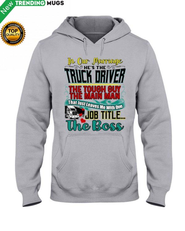 Trucker's Wife Hooded Sweatshirt Apparel