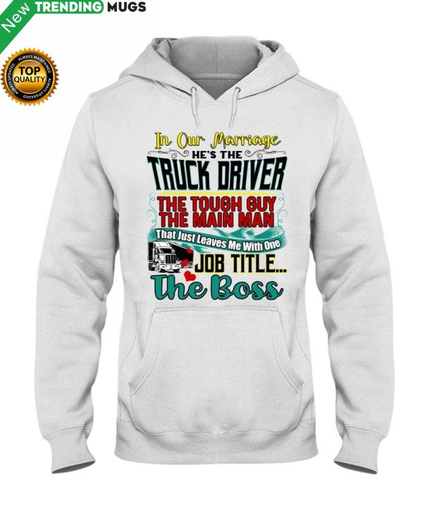 Trucker's Wife Hooded Sweatshirt Apparel