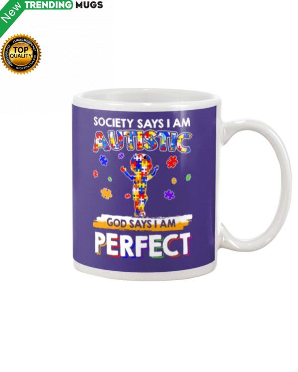 GOD SAYS I'M PERFECT Mug Apparel