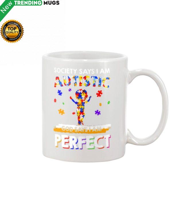 GOD SAYS I'M PERFECT Mug Apparel