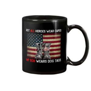 My Son Wears Dog Tags Mug Apparel