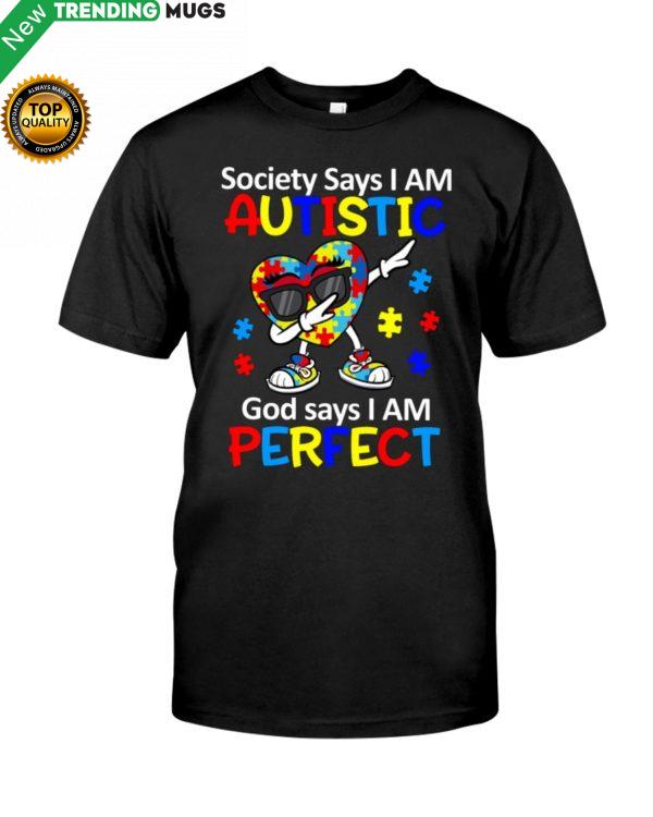 GOD SAYS I AM PERFECT Shirt, Hoodie Apparel