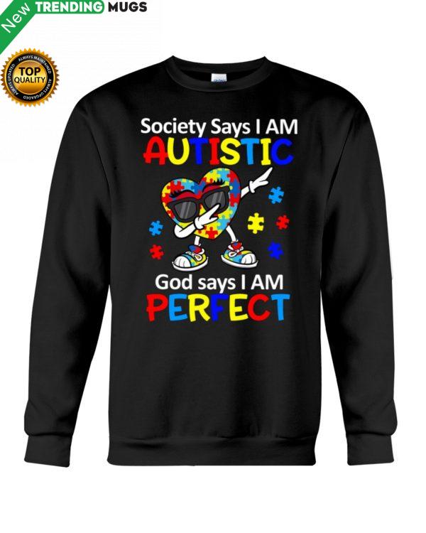 GOD SAYS I AM PERFECT Shirt, Hoodie Apparel