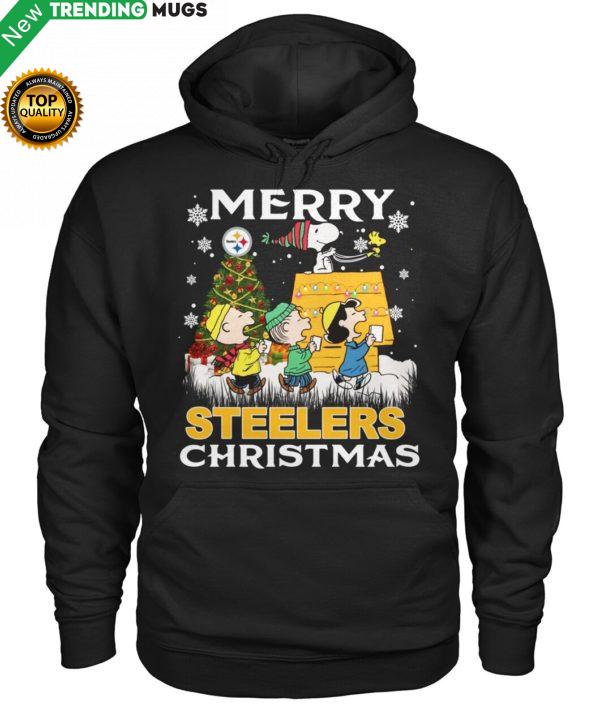 Peanuts Merry Steelers Christmas Shirt Jisubin Apparel