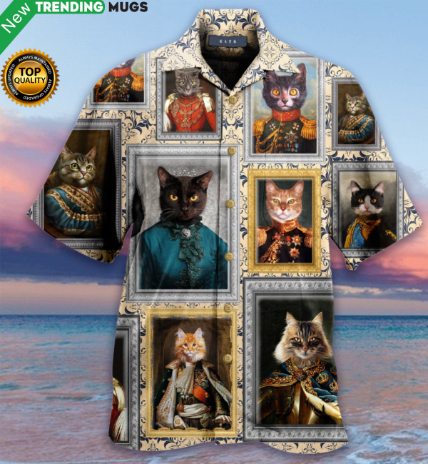 Noble Cat Aristocrat Hawaiian Shirt Jisubin Apparel