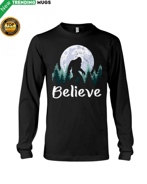 Believe bigfoot Hooded Sweatshirt Apparel