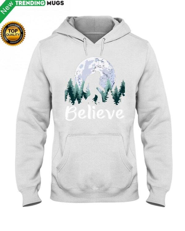 Believe bigfoot Hooded Sweatshirt Apparel