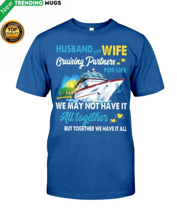 Cruises Lovers HUSBAND AND WIFE CRUISING Classic T Shirt Apparel