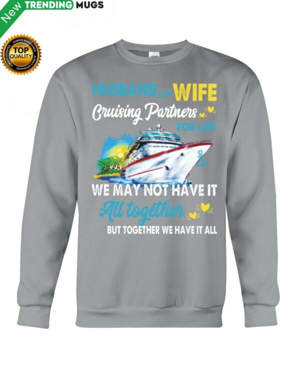 Cruises Lovers HUSBAND AND WIFE CRUISING Hooded Sweatshirt Apparel